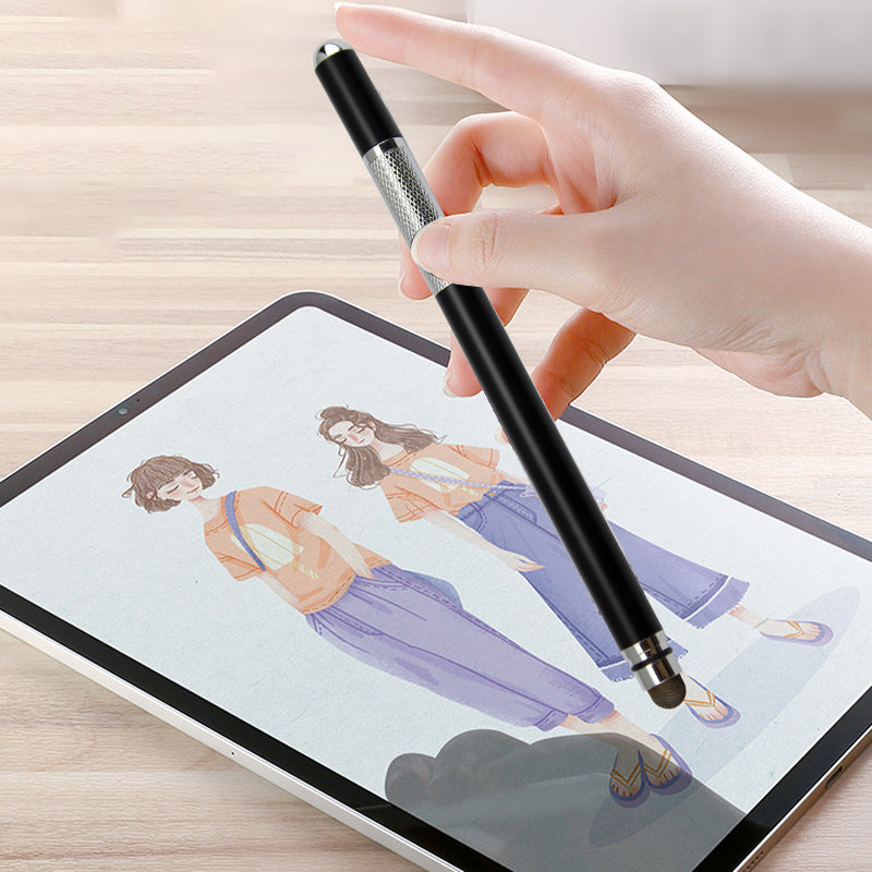 2-in-1 Capacitive Stylus with Suction Cup for iPad