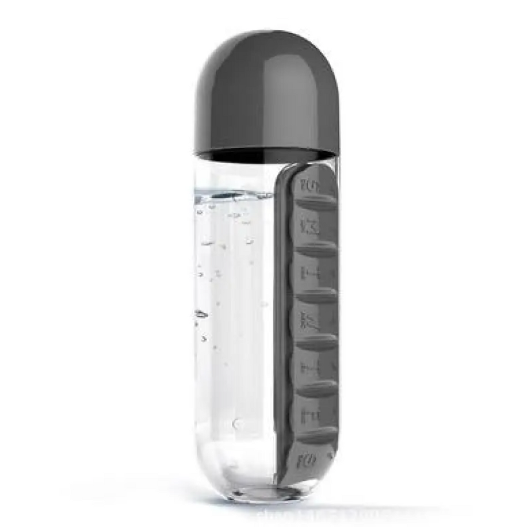 2-in-1 Medicine Bottle & Cup – 600ml